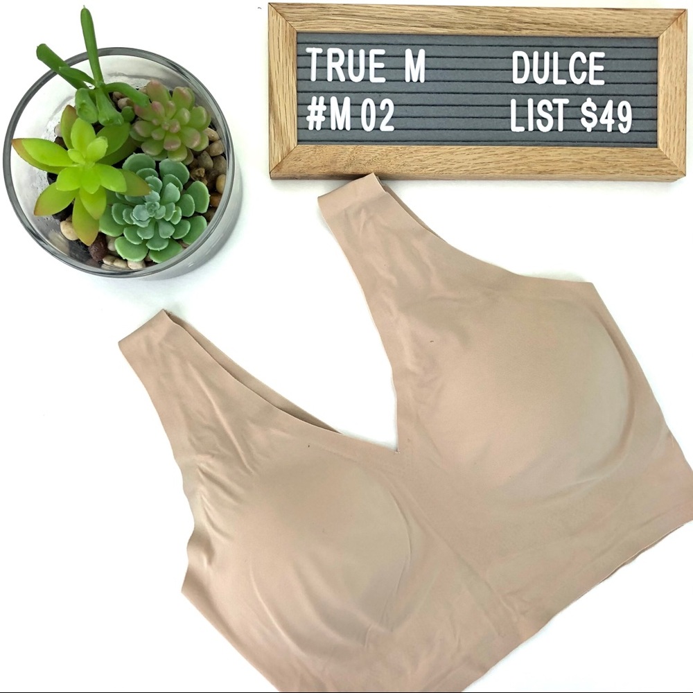 NWOT True Padded Wireless Bra M, Dulce (M02)